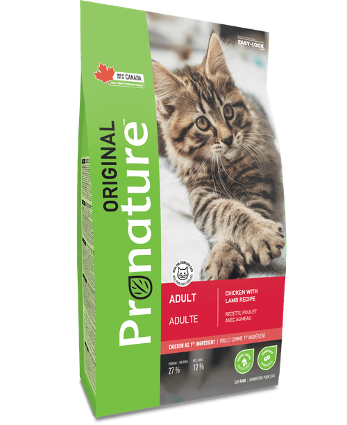 Adulte Recette Poulet avec Agneau - Pronature original