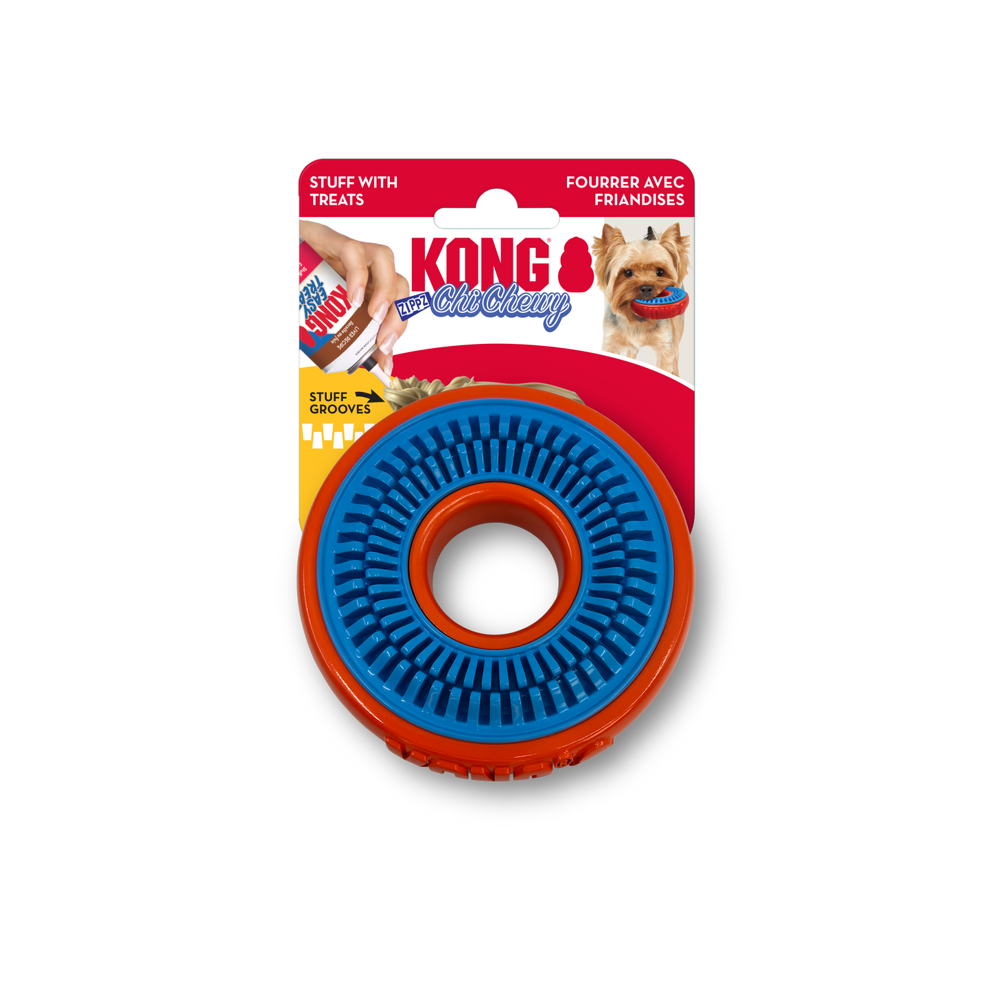 Jouet Kong Chi Chewy Zippz Ring