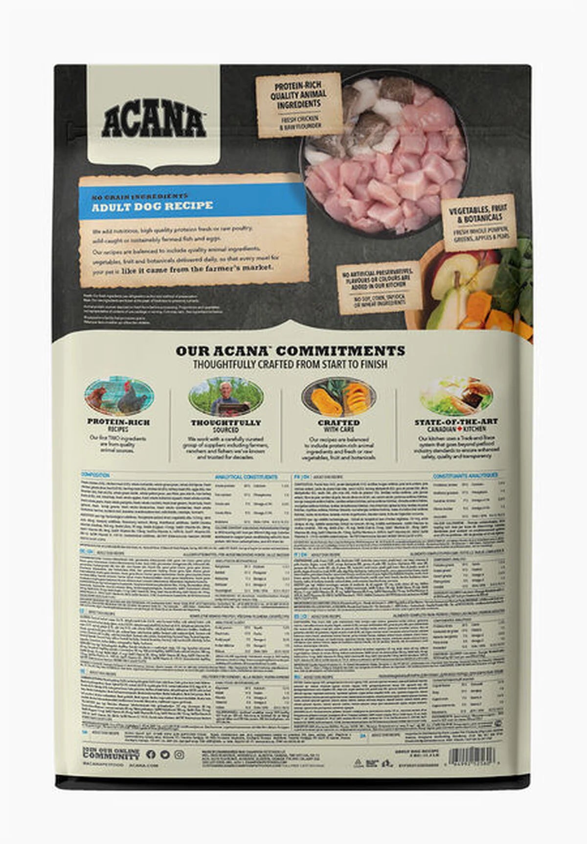 Nourriture Pour Chien Adulte avec Poulet Petites Races - Acana