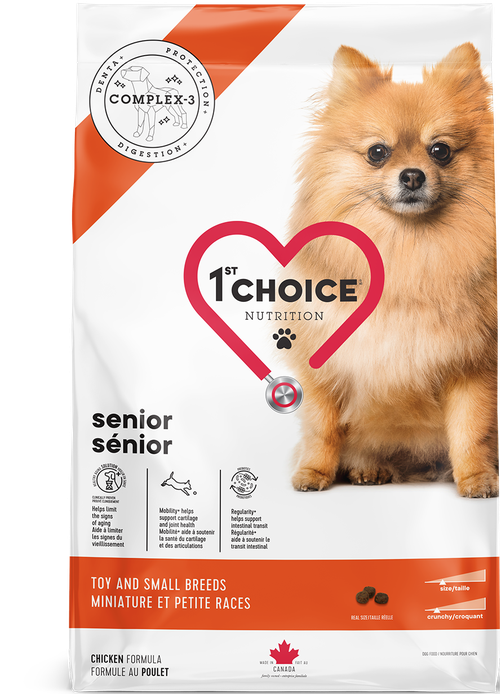 Nourriture pour Chien Senior Miniature et Petite Races - 1ST Choice