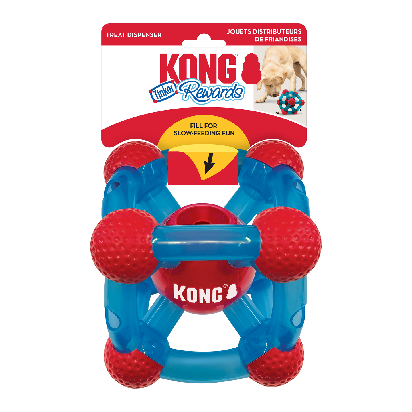Jouets Kong Tinker Rewards pour chien