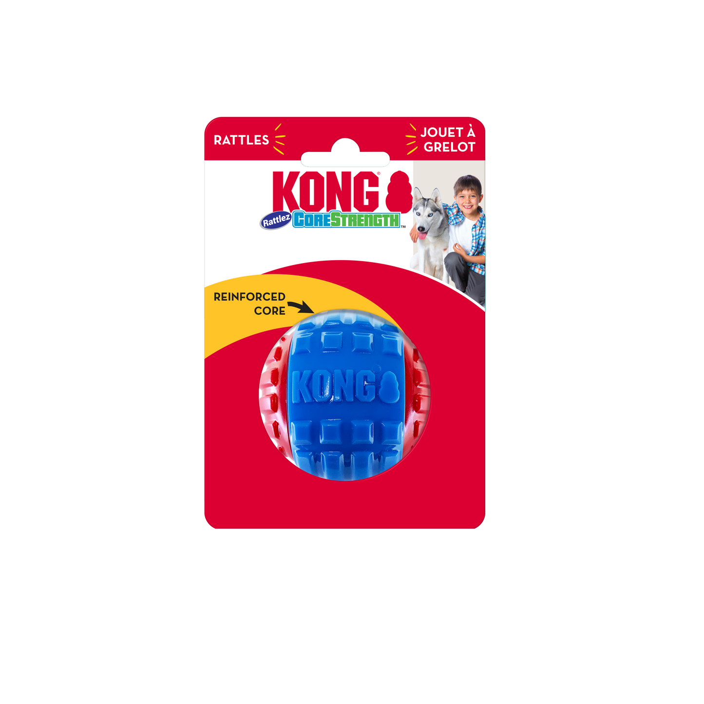 Balle Kong CORESTRENGTH RATTLEZ