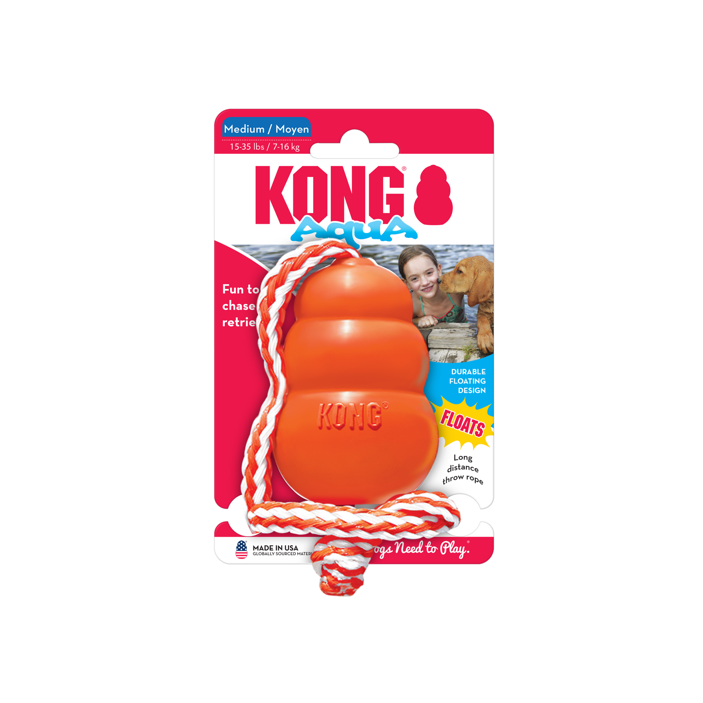 Kong Aqua orange