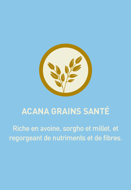 Nourriture pour Chiot Grains Santé avec Poulet - Acana